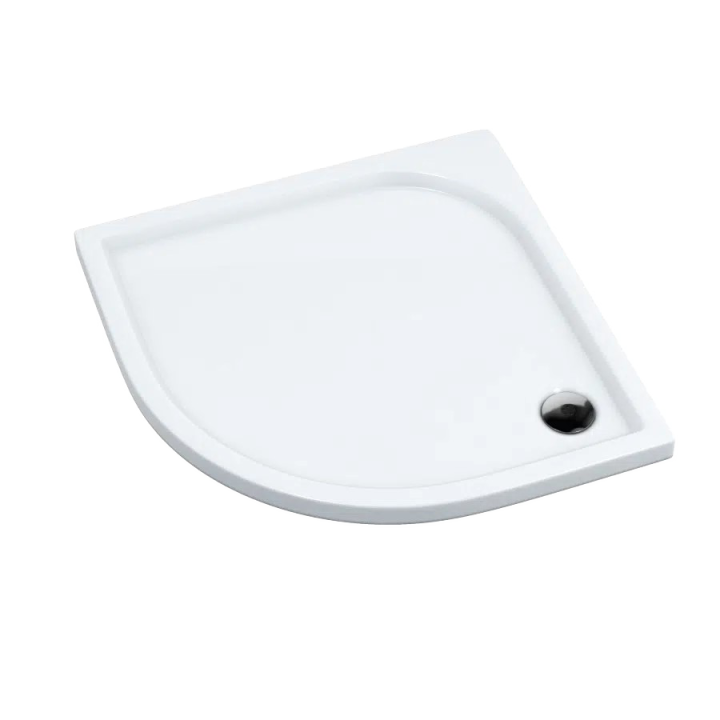 Schedline Brodzik kompozytowy Stabilsound Plus® Canes 90x90x5 cm R55, półokrągły, Gwarancja 15 lat